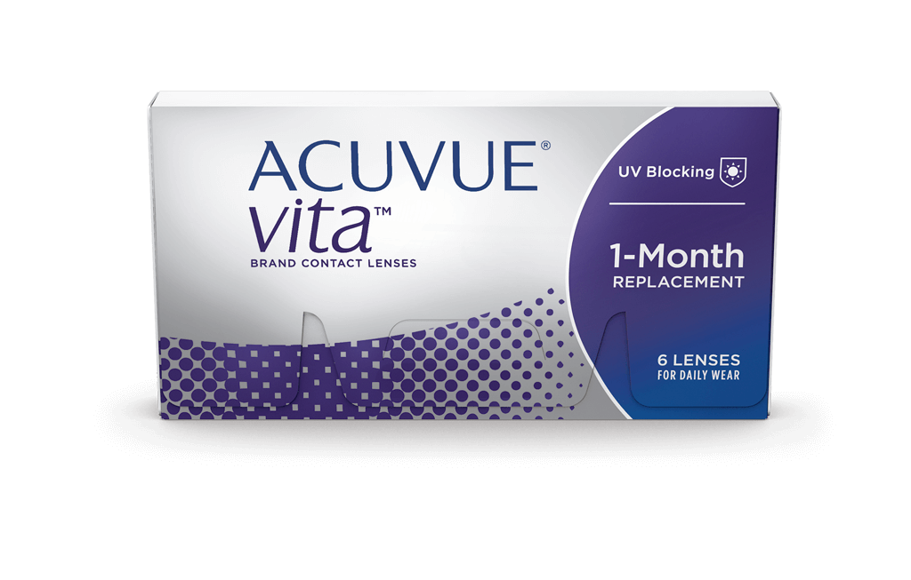عدسات طبية شفافة من Acuvue Vita 1-Day